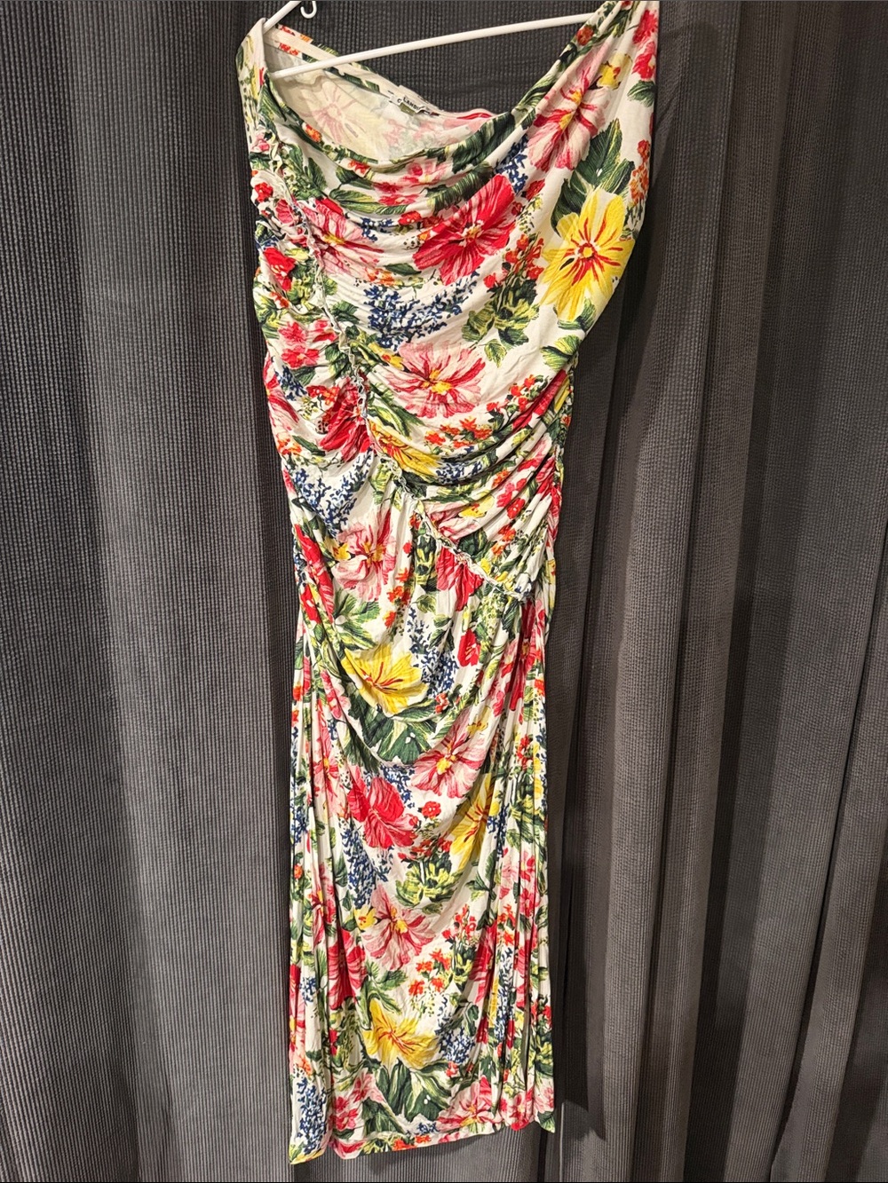 Floral Maxi Dress in Multi-Color